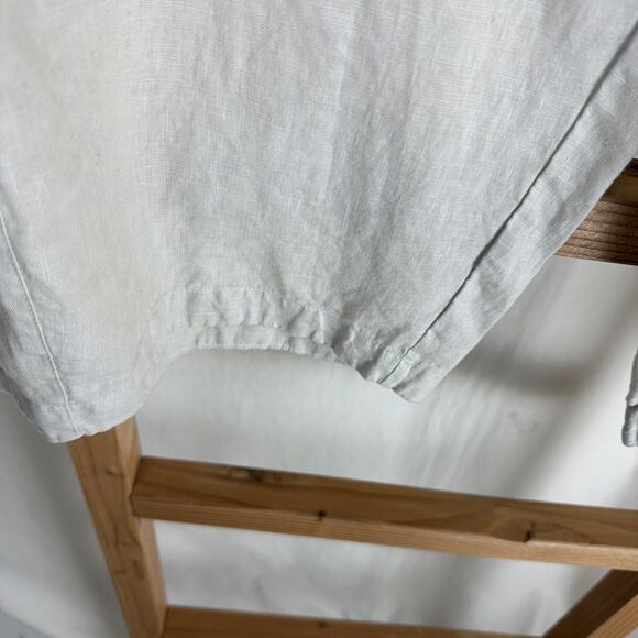 NWT Kleen Desert Khaki Lantern Pants 100% Linen #0818 3X - Picture 2 of 7